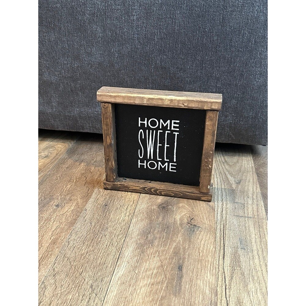 Home Sweet Home Wooden Framed Sign